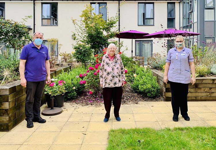 Worth her weight in gold - incredible Stroud resident named care home hero